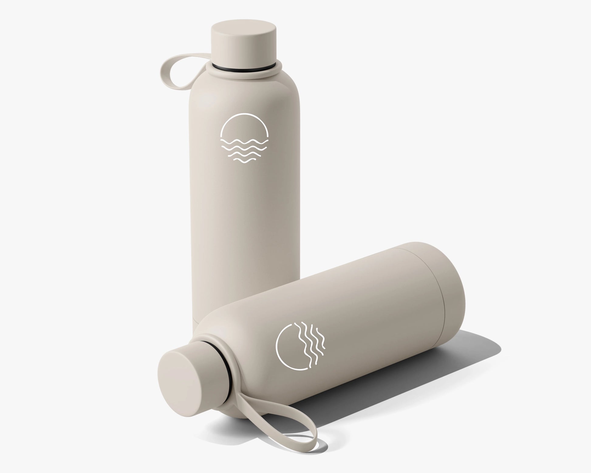 “SmartFlow UV-C self-cleaning water bottle – Canyon Sand finish”
